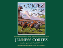 Tablet Screenshot of cortezsaratogacollection.com